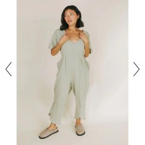 FREE PEOPLE NWOT good side romper